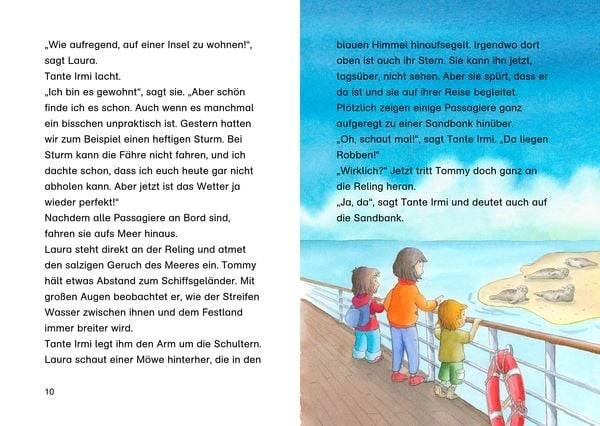 Laura und die kleine Robbe