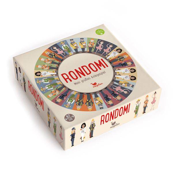 Rondomi - Mein großes Anlegespiel - Berufe (Kinderspiel)