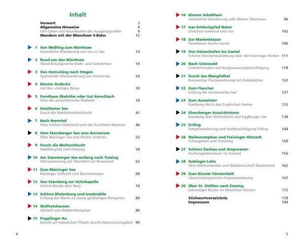 Genusswandern mit der Münchner S-Bahn