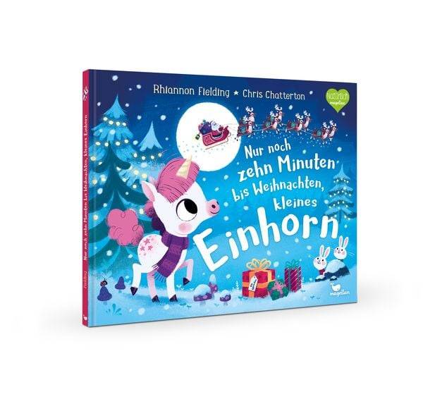 Nur noch zehn Minuten bis Weihnachten, kleines Einhorn