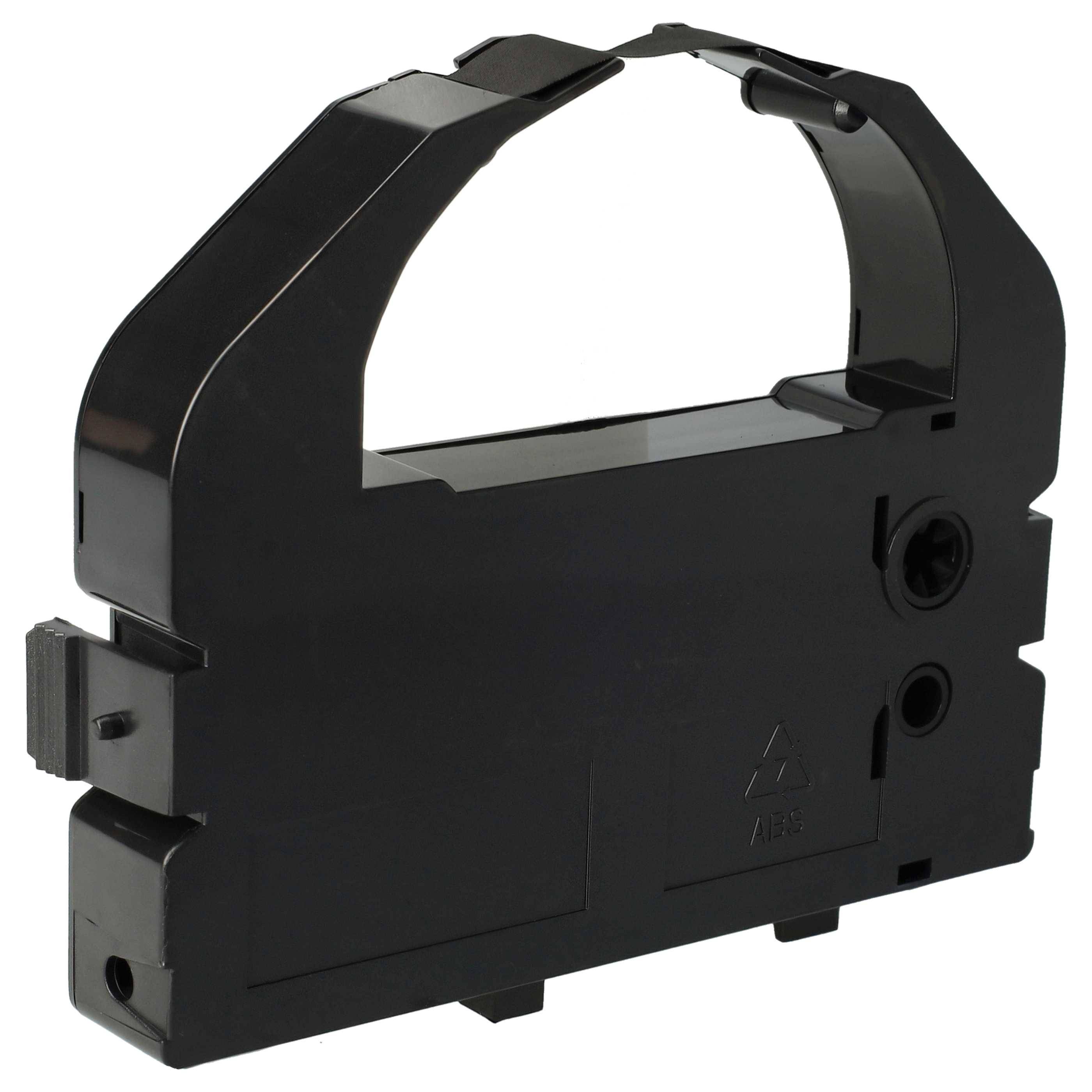 vhbw 1x Farbband Schriftband kompatibel mit Swintec SP 3624 DX | SP 3624 Series Nadeldrucker, Bondrucker - Schwarz