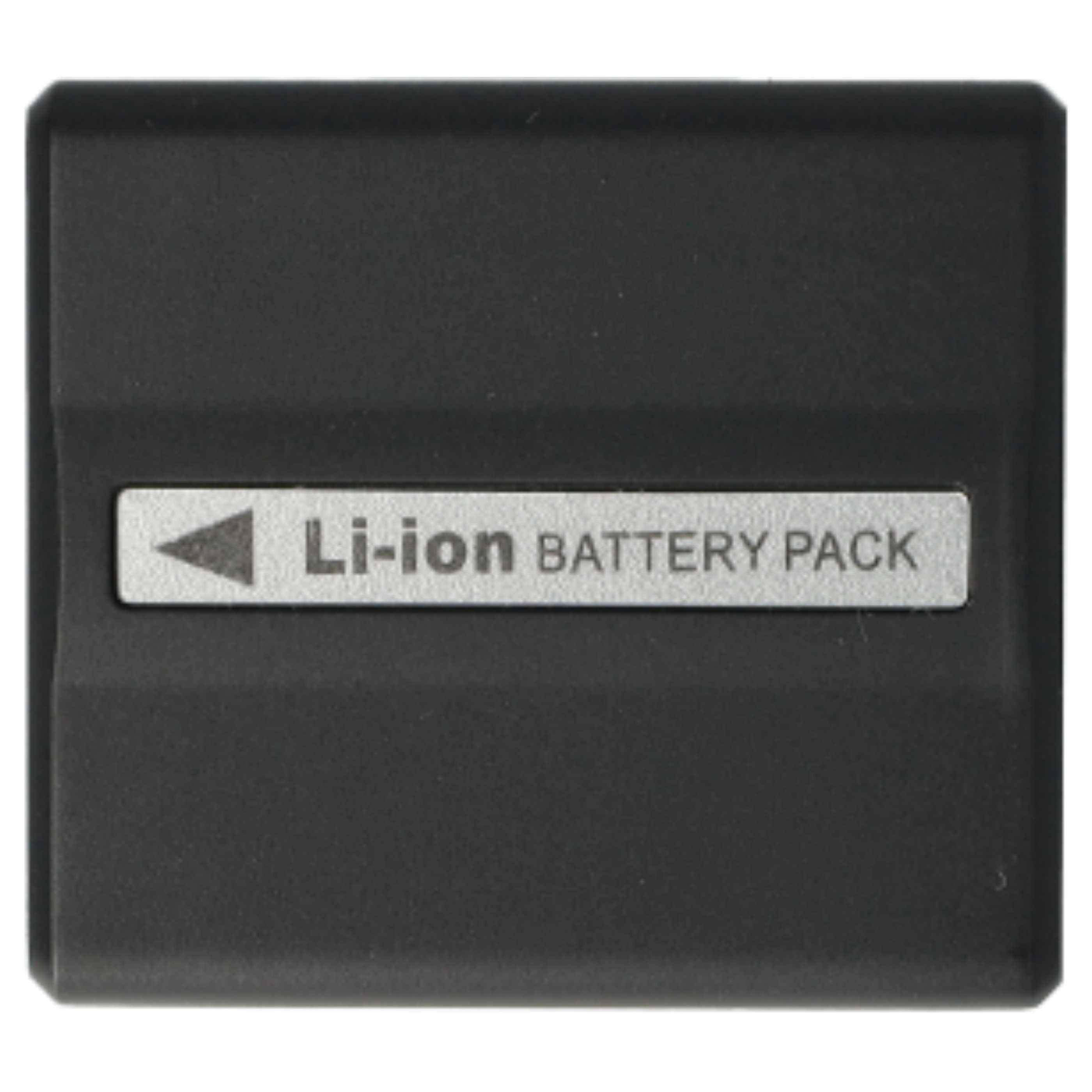 vhbw 3x Akku kompatibel mit Panasonic VDR-M50, VDR-M55, VDR-M53, VDR-M75, VDR-M70, VDR-M95 Videokamera Camcorder (1500 mAh, 7,2 V, Li-Ion)