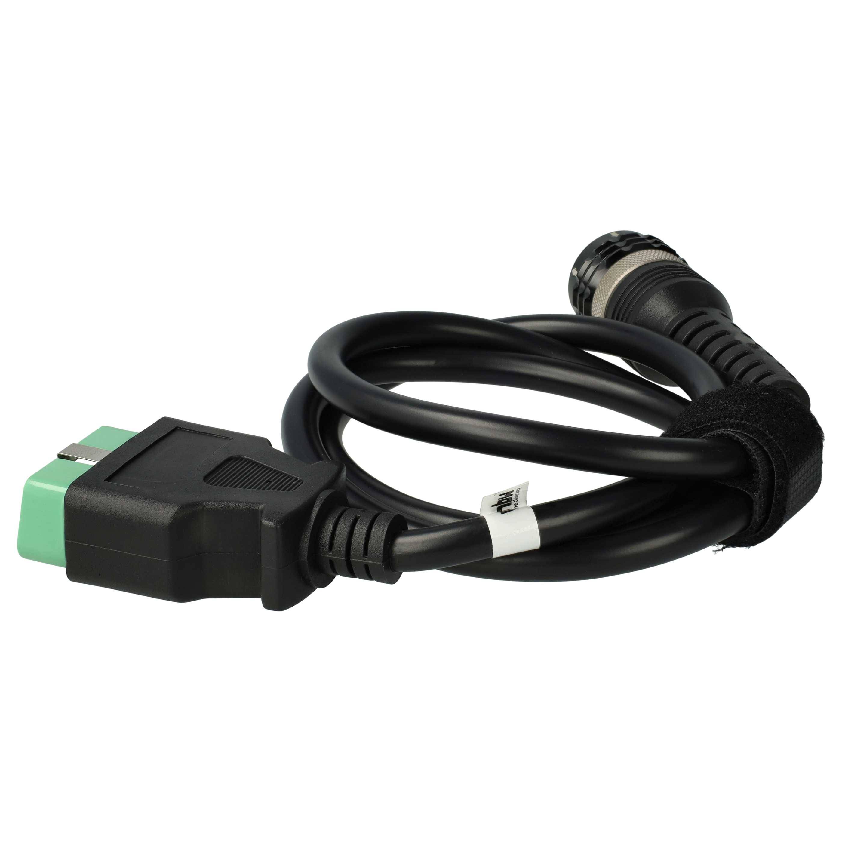 vhbw OBD Adapter 26Pin Stecker auf OBD2 16Pin Stecker kompatibel mit Volvo Vocom 1 88890300 Auto, KFZ - 13,5 cm