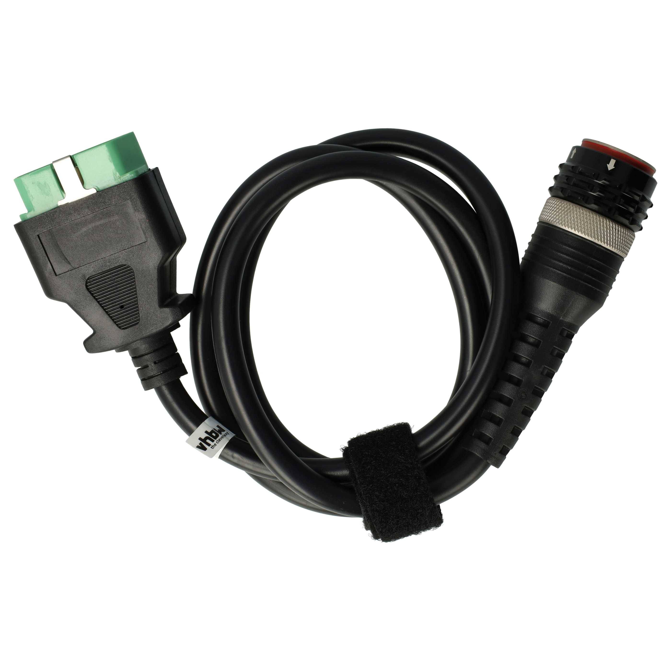 vhbw OBD Adapter 26Pin Stecker auf OBD2 16Pin Stecker kompatibel mit Volvo Vocom 1 88890300 Auto, KFZ - 13,5 cm
