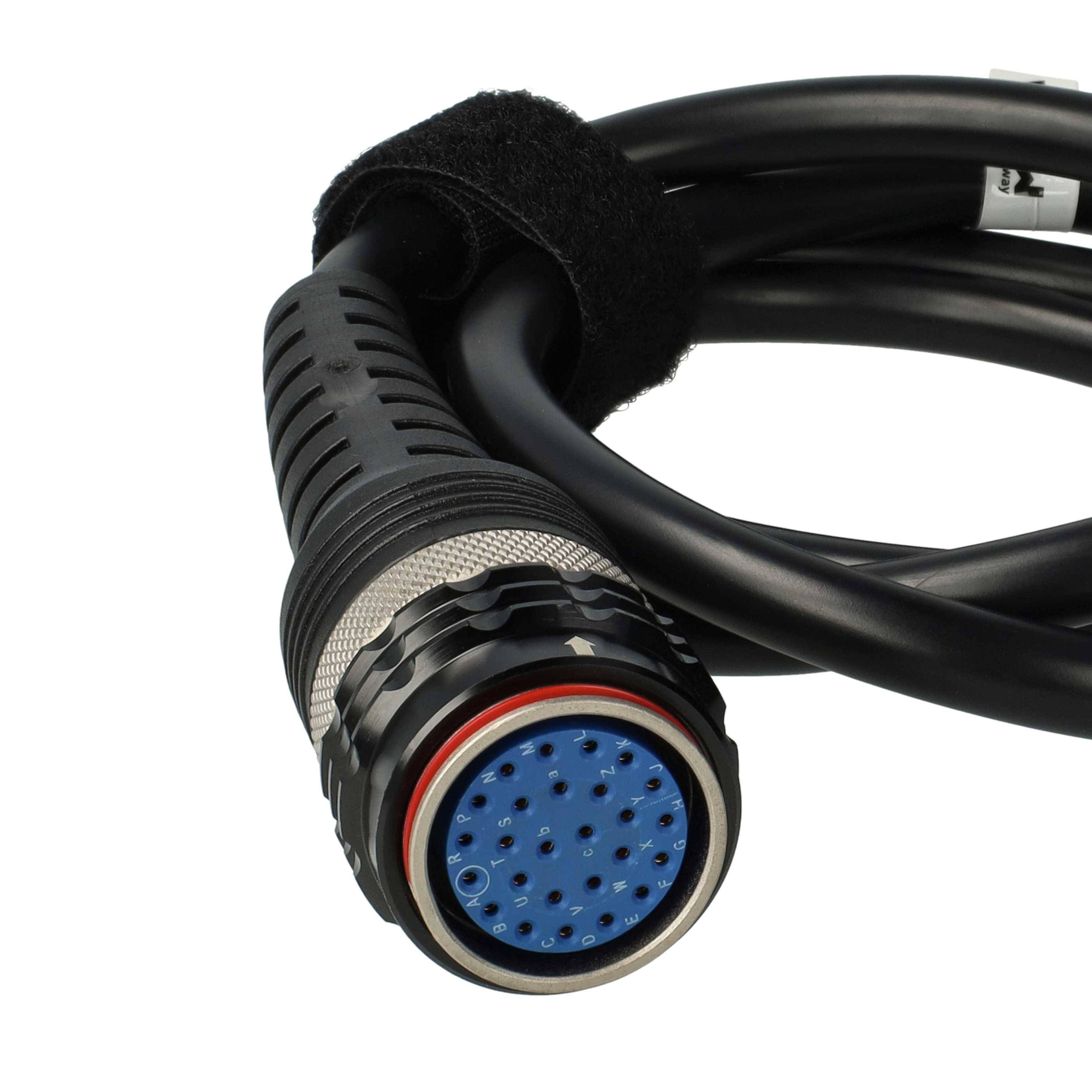 vhbw OBD Adapter 26Pin Stecker auf OBD2 16Pin Stecker Ersatz für Volvo 88890304 für Auto, KFZ - 13,5 cm
