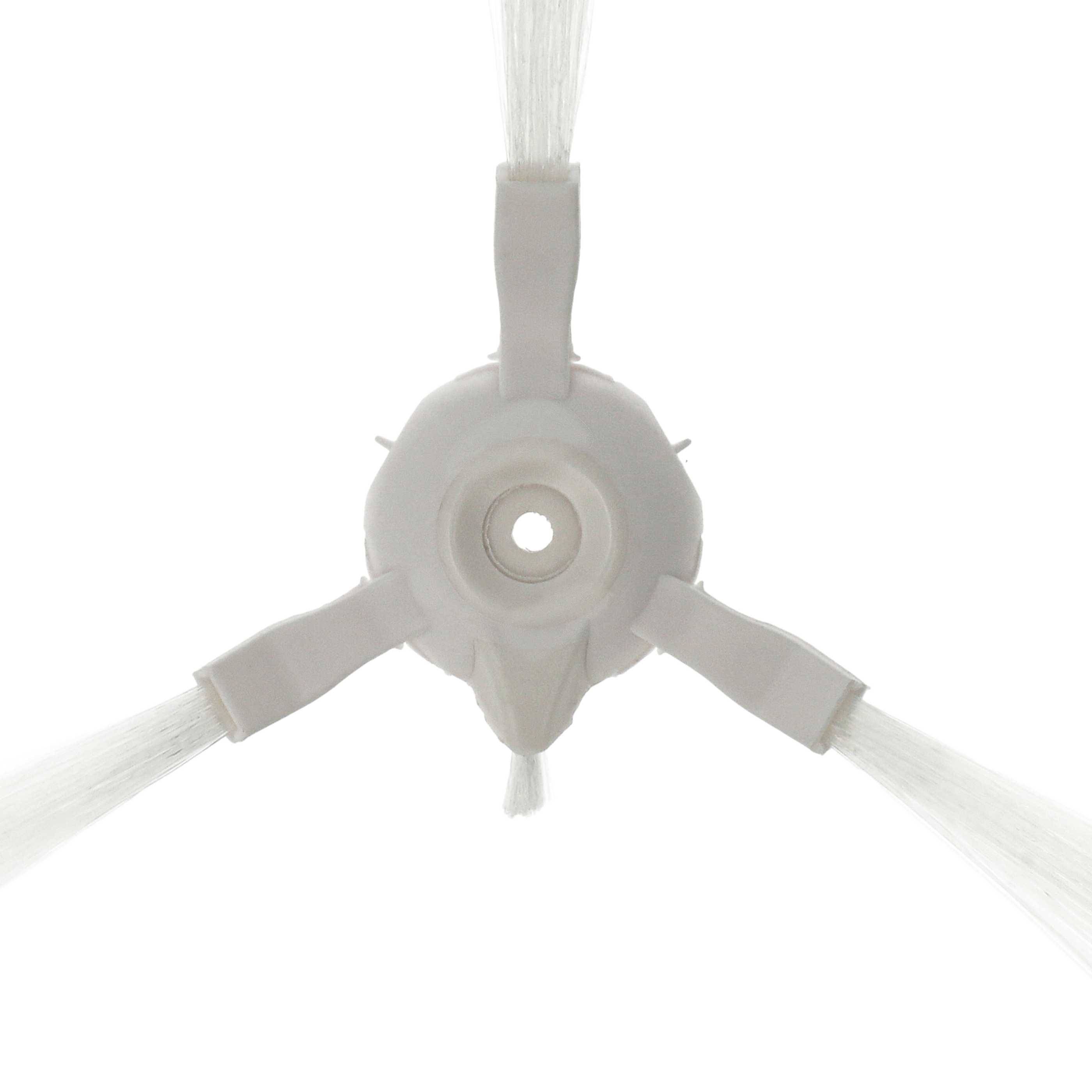 vhbw 2x Seitenbürste kompatibel mit 360 S6 Saugroboter - Reinigungsbürsten Set, weiß