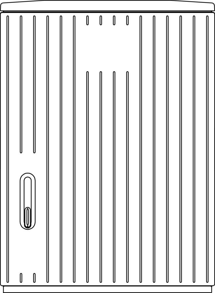 Elsta Mosdorfer Polyesterschrank 10031393