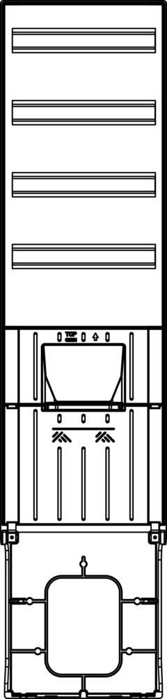 Elsta Mosdorfer Installationsverteiler IVFS-306-4.G