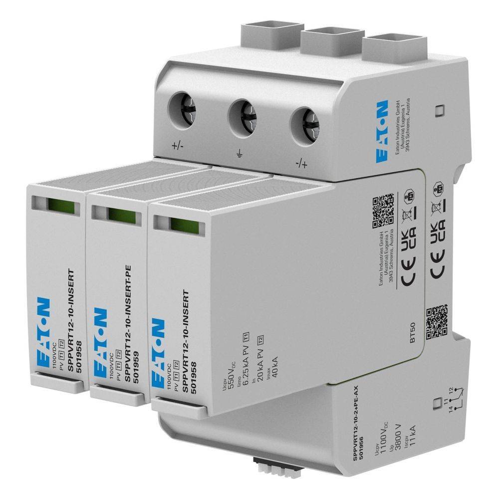 Eaton PV-Überspannungsschutz SPPVRT12-10-2+PE-AX