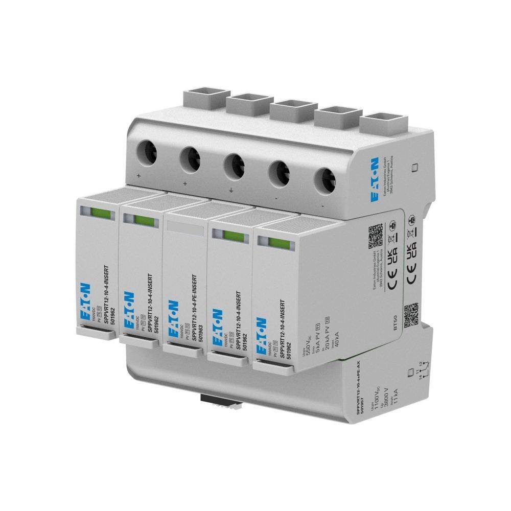 Eaton PV-Überspannungsschutz SPPVRT12-10-4+PE+AX