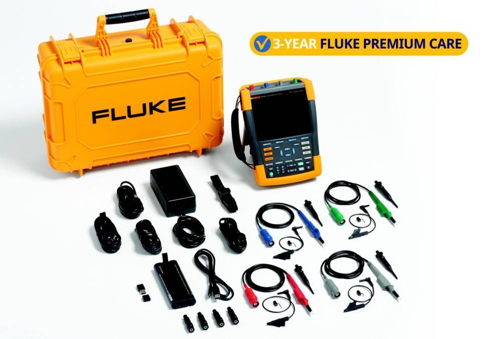 Fluke Portables Oszilloskop 190-504/FPC 3YR EU