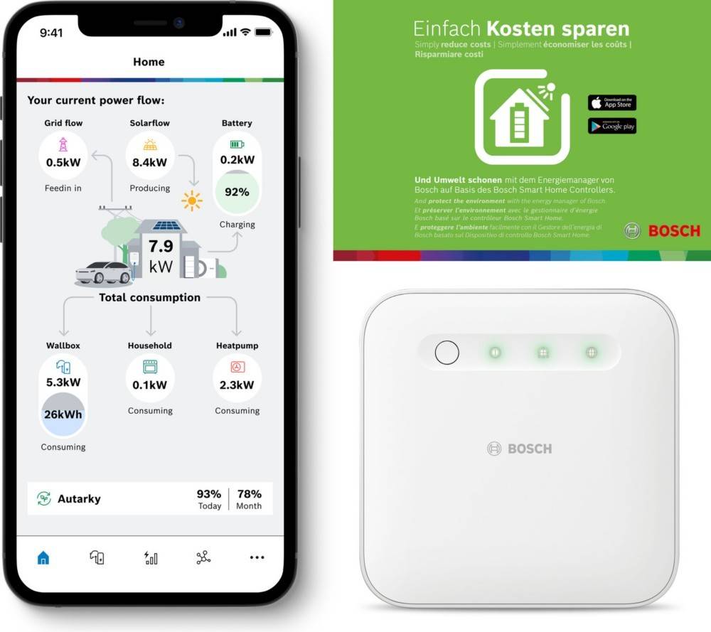 Bosch Thermotechnik Energiemanager-Set EM Set 3