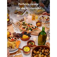 LIFVER 23cm/532ml/4er Set French Onion Suppenschalen Töpfe Keramikschalen mit Griff und Deckel für Suppe,Eintopf,Chili Ofen- bräunlichgelb LIFVER 23cm/532ml/4er Set French Onion Suppenschalen Töpfe Keramikschalen mit Griff und Deckel für Suppe,Eintopf,Chili Ofen- bräunlichgelb