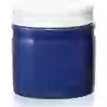 DOWAN 192ml/9×9×10cm französische Keramik Butterdose mit Deckel,geprägter Butterbehälter mit Wasserlinie,Tiefblau DOWAN 192ml/9×9×10cm französische Keramik Butterdose mit Deckel,geprägter Butterbehälter mit Wasserlinie,Tiefblau