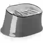 Y YHY 16×11cm Katzennapf/Hundenapf mit langsamem Futter, erhöhter Katzennapf mit geneigtem Design,Keine schwarzen Kinnflecken,Grau Y YHY 16×11cm Katzennapf/Hundenapf mit langsamem Futter, erhöhter Katzennapf mit geneigtem Design,Keine schwarzen Kinnflecken,Grau