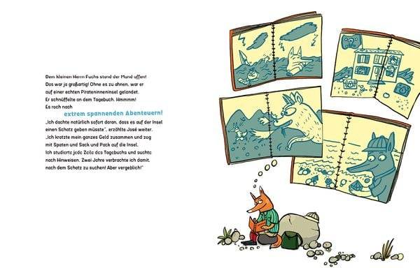 Herr Fuchs mag blaukarierte Abenteuer!