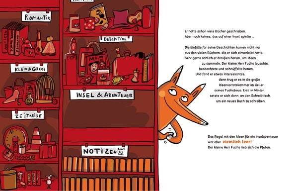 Herr Fuchs mag blaukarierte Abenteuer!