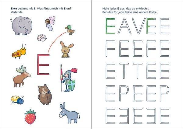 Ich entdecke die Buchstaben