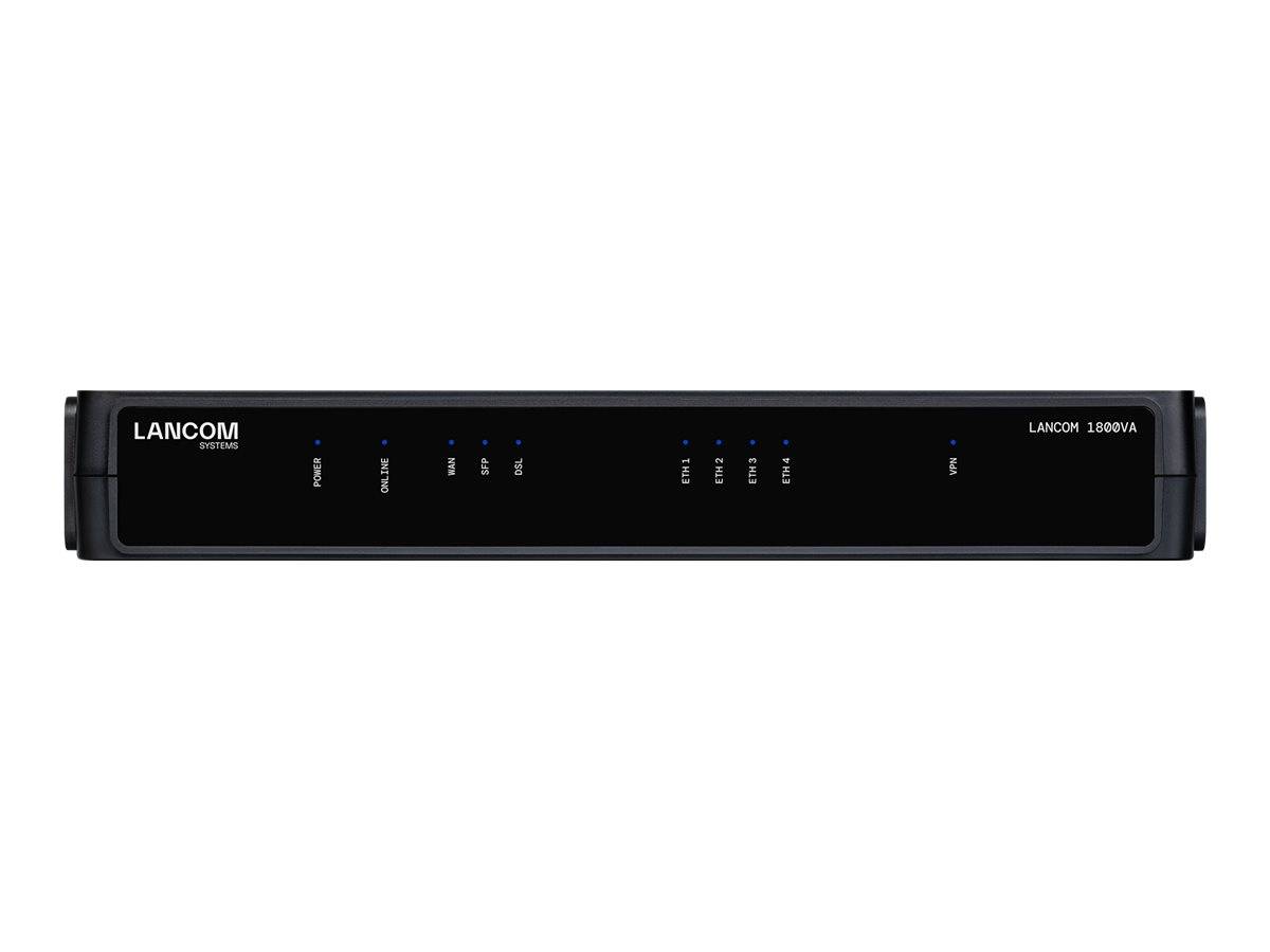 LANCOM 1800VA - Router - DSL-Modem 4-Port-Switch