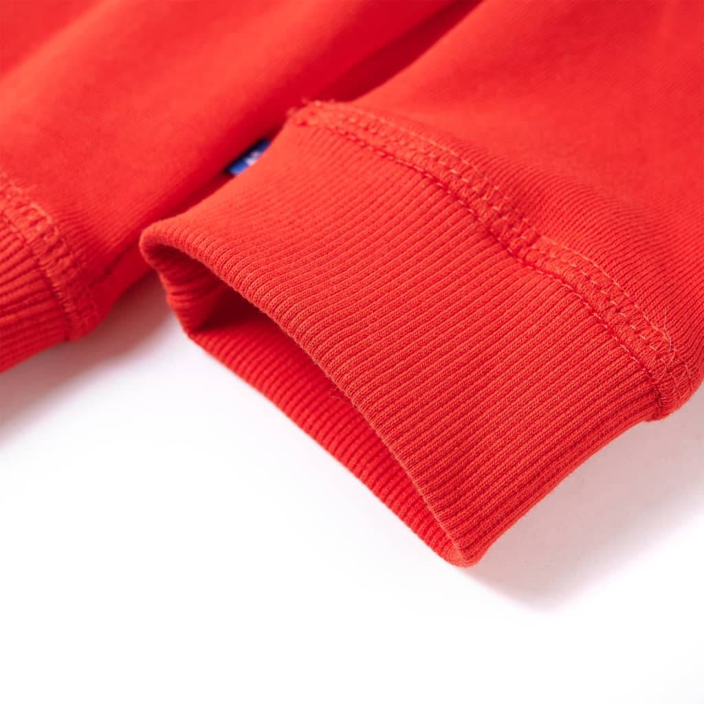 Kinder-Kapuzenpullover Rot 116