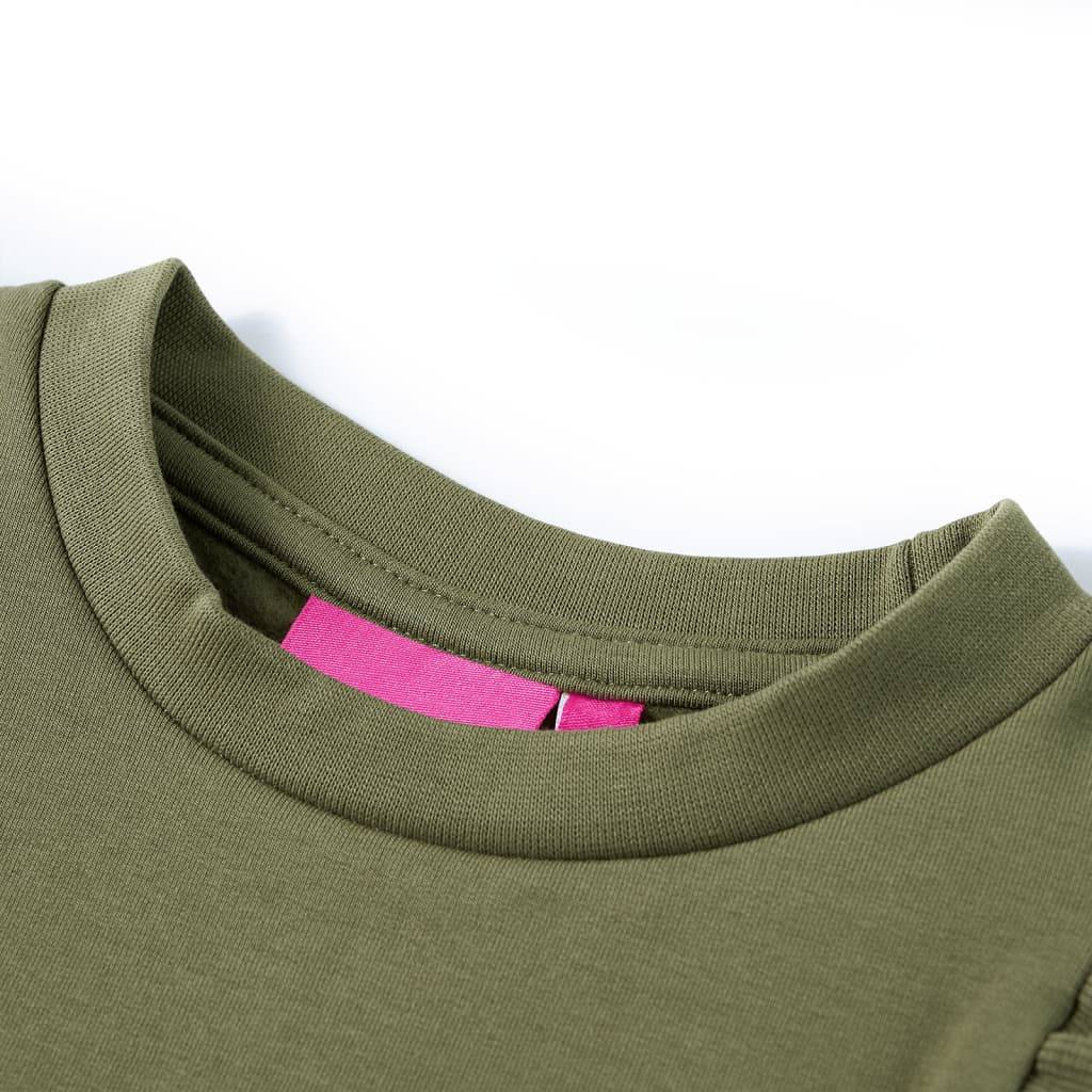 Kinder-Sweatshirt Khaki 116