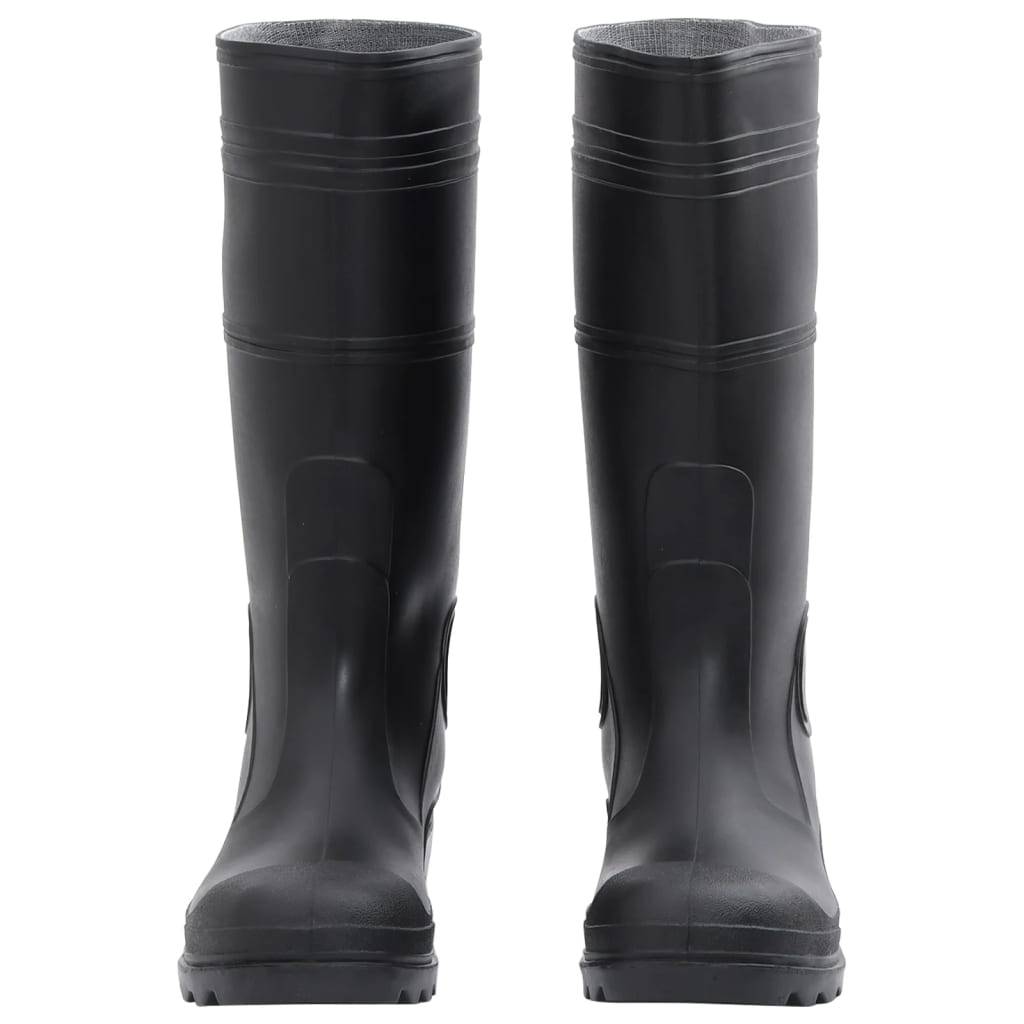 vidaXL Gummistiefel Schwarz Größe 41 PVC