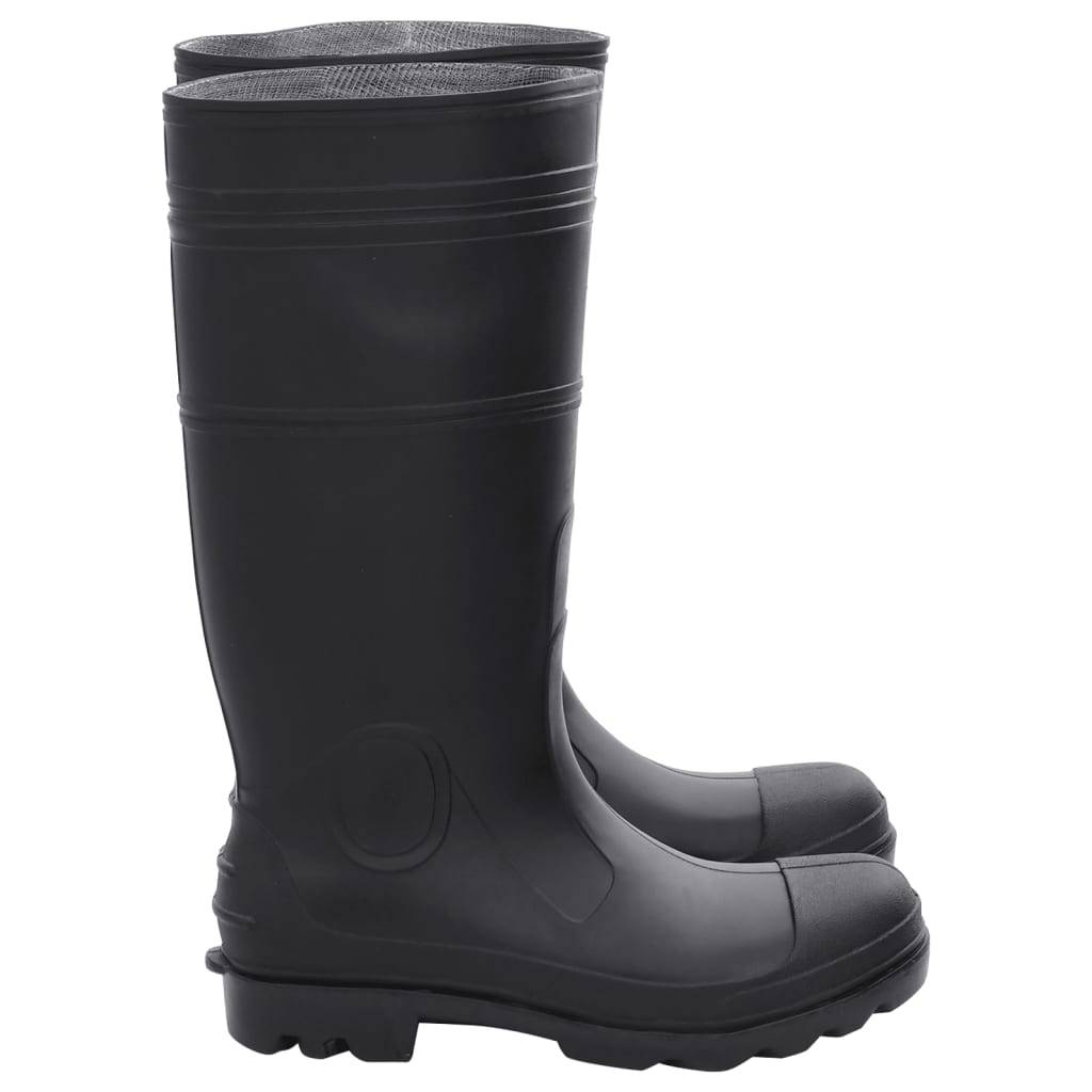 vidaXL Gummistiefel Schwarz Größe 41 PVC