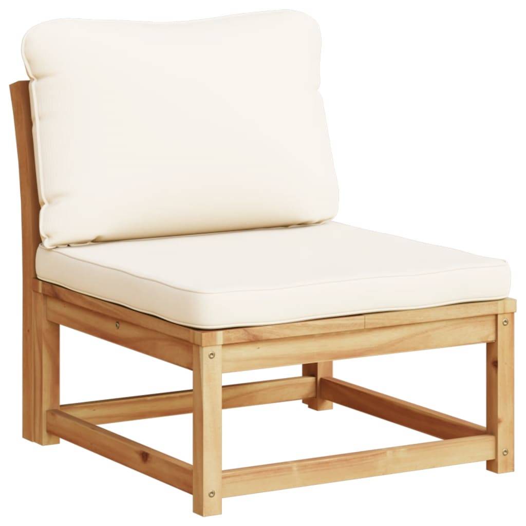 vidaXL Gartensofa mit Kissen Massivholz Akazie