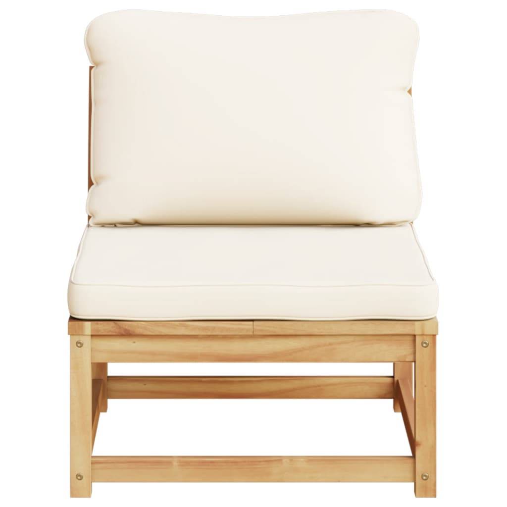 vidaXL Gartensofa mit Kissen Massivholz Akazie
