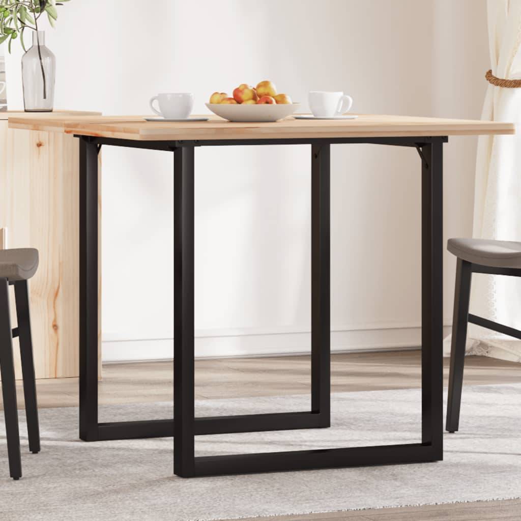 vidaXL Esstisch-Gestell in O-Form 70x70x73 cm Stahl
