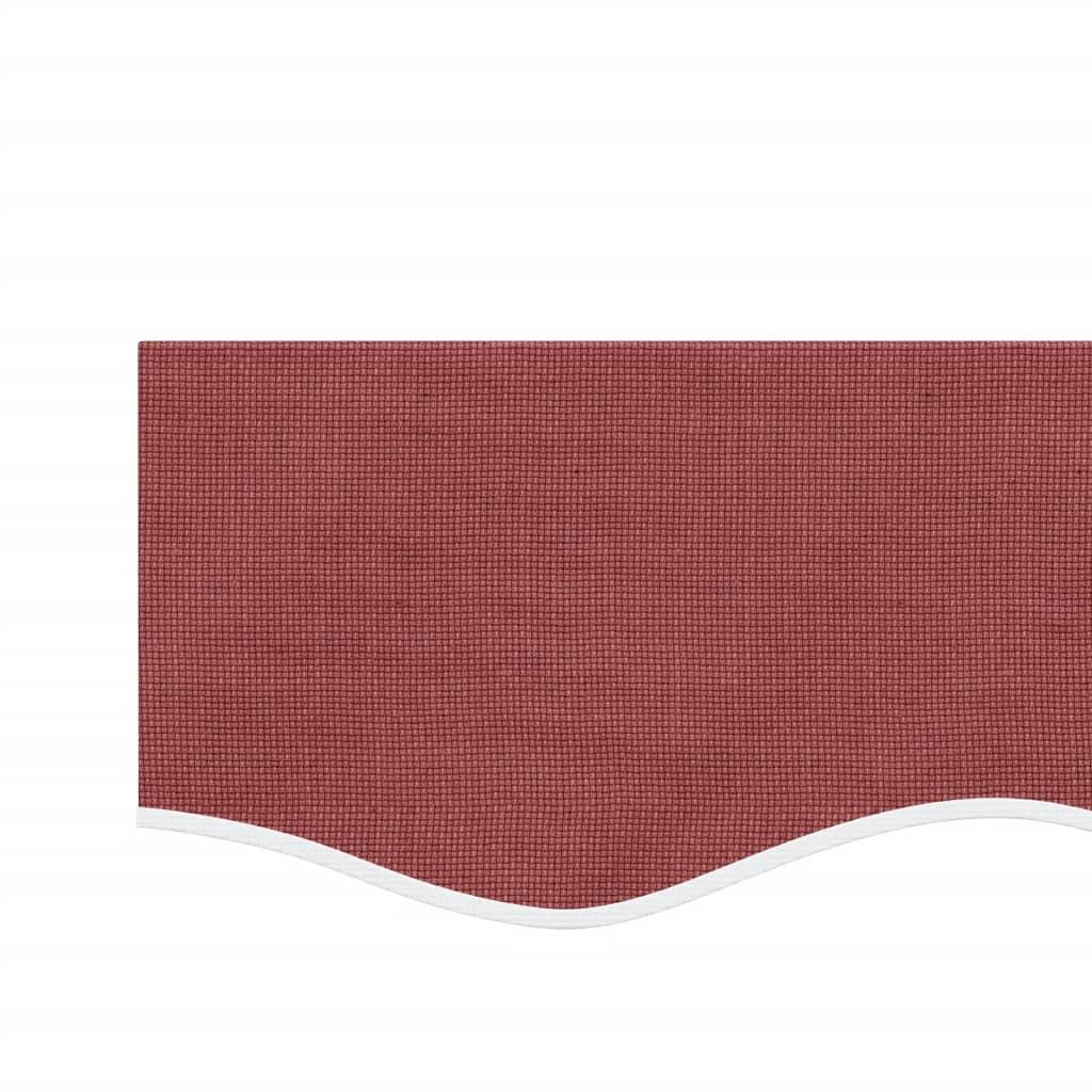 vidaXL Markisenvolant Burgunderrot 3,5 m