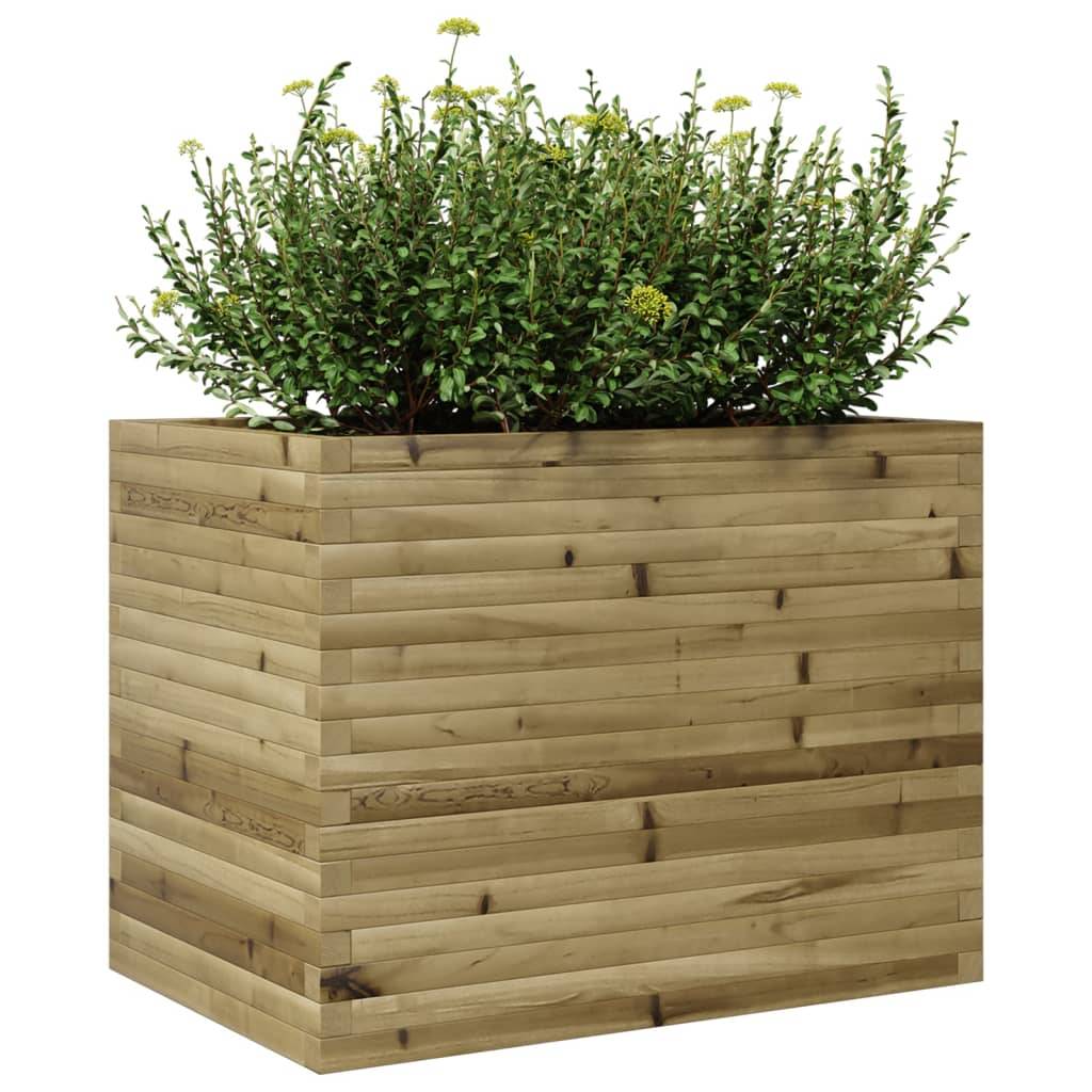 vidaXL Pflanzkübel 90x60x68,5 cm Kiefernholz Imprägniert