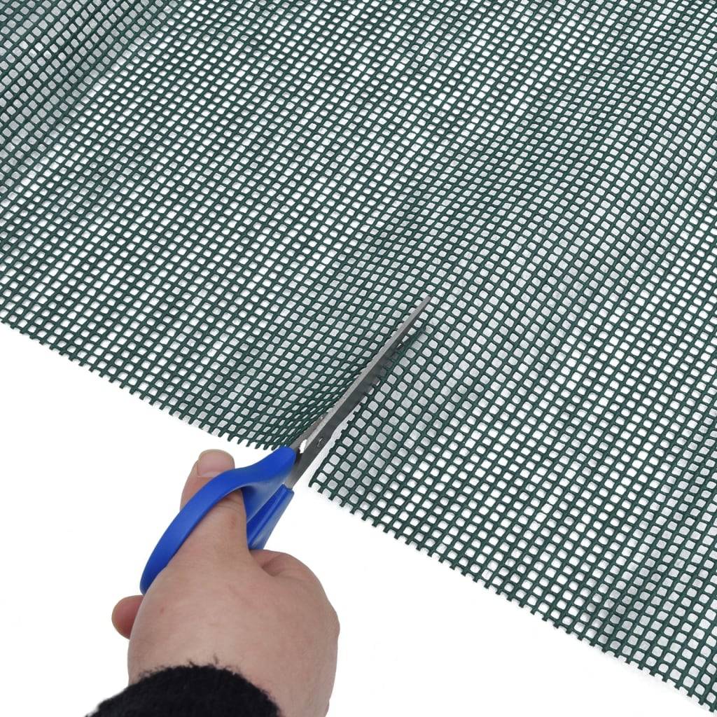 vidaXL Zeltteppich Grün 4,5x2,5 m