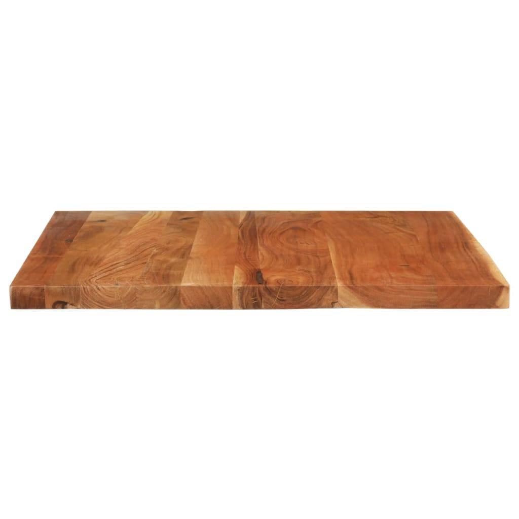 vidaXL Tischplatte 90x80x3,8 cm Rechteckig Massivholz Akazie