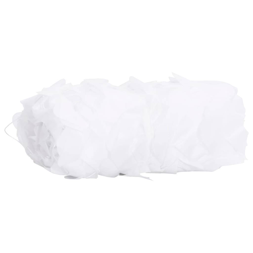 vidaXL Tarnnetz mit Aufbewahrungstasche 525x205 cm Weiß