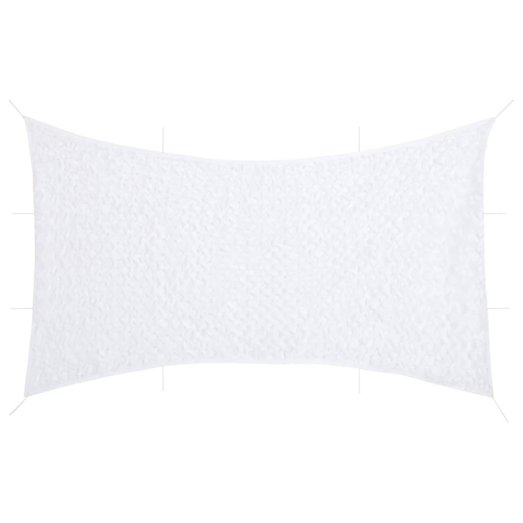 vidaXL Tarnnetz mit Aufbewahrungstasche 729x602 cm Weiß