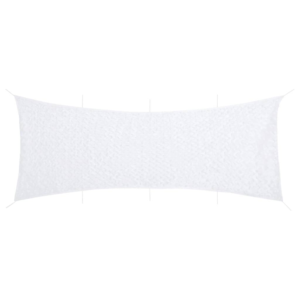 vidaXL Tarnnetz mit Aufbewahrungstasche 833x297 cm Weiß