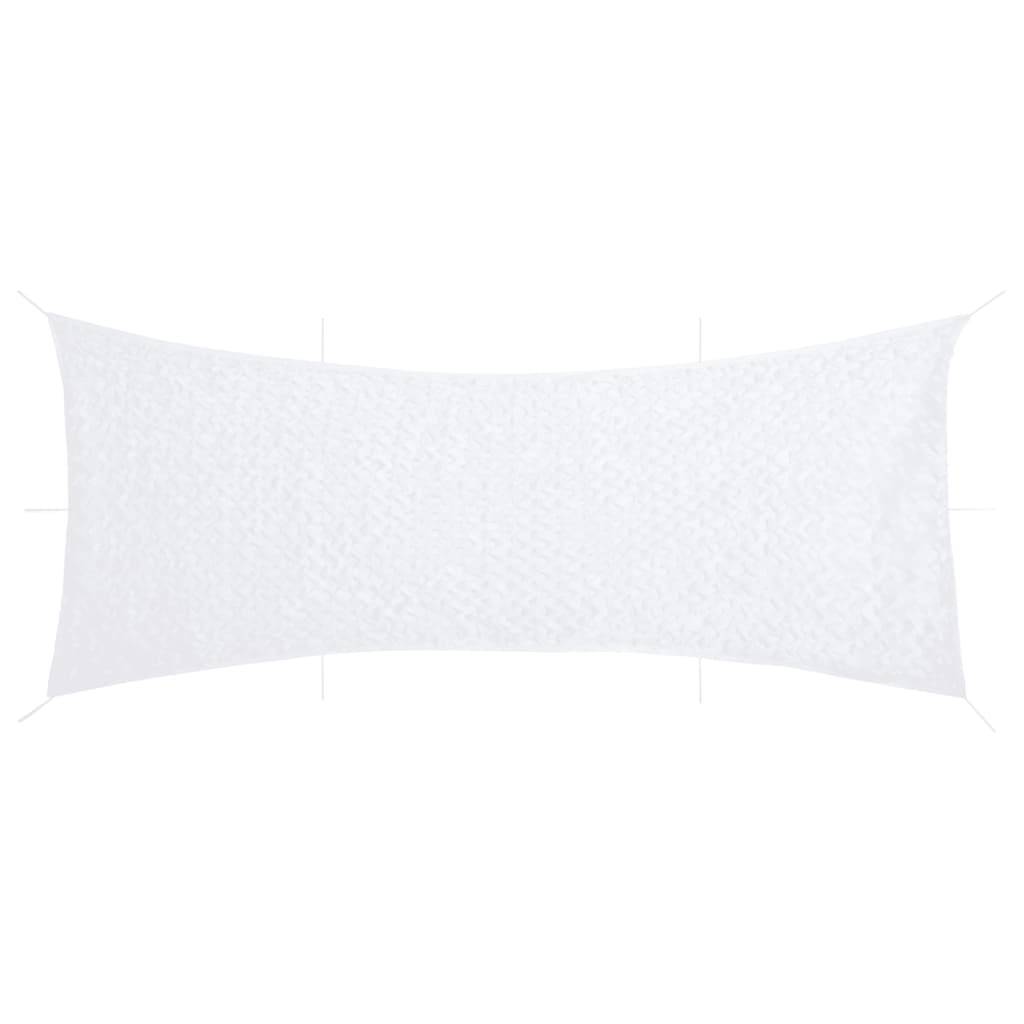 vidaXL Tarnnetz mit Aufbewahrungstasche 708x423 cm Weiß