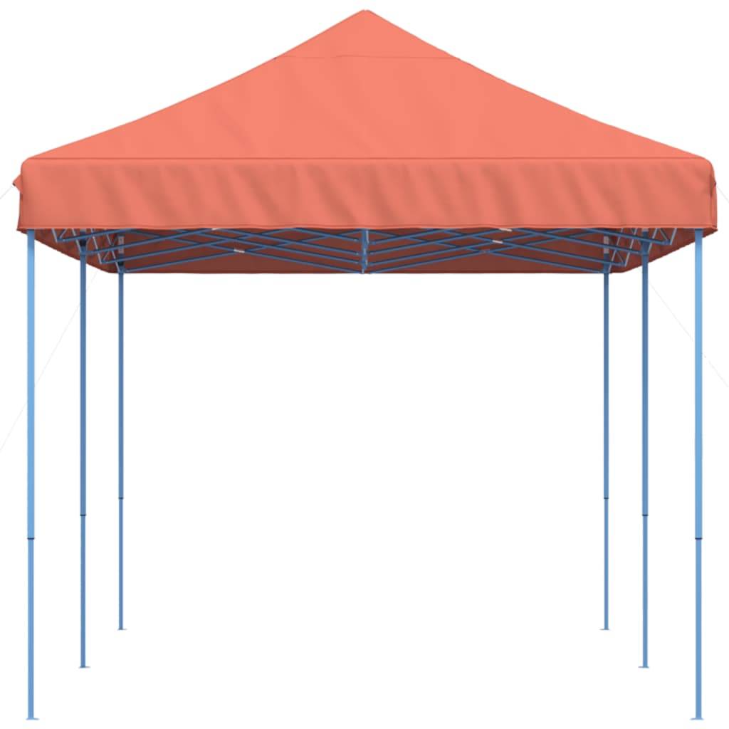 vidaXL Partyzelt Faltbar Pop-Up Terrakottarot 580x292x315 cm