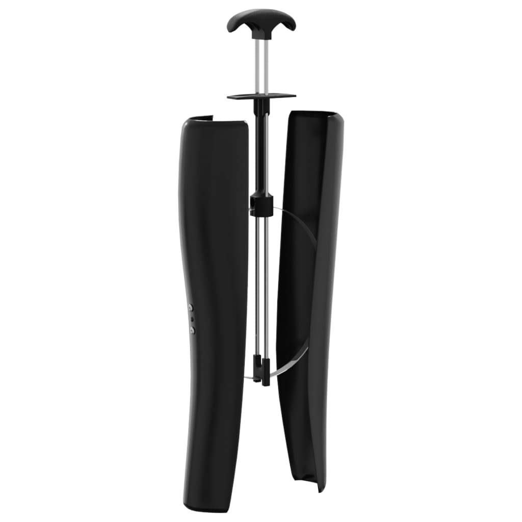 vidaXL Stiefelspanner für Reitstiefel 1 Paar Schwarz PP und Stahl