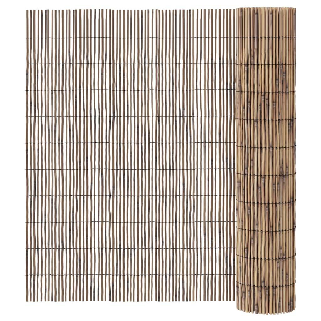 vidaXL Gartenzaun 600x100 cm Schilf