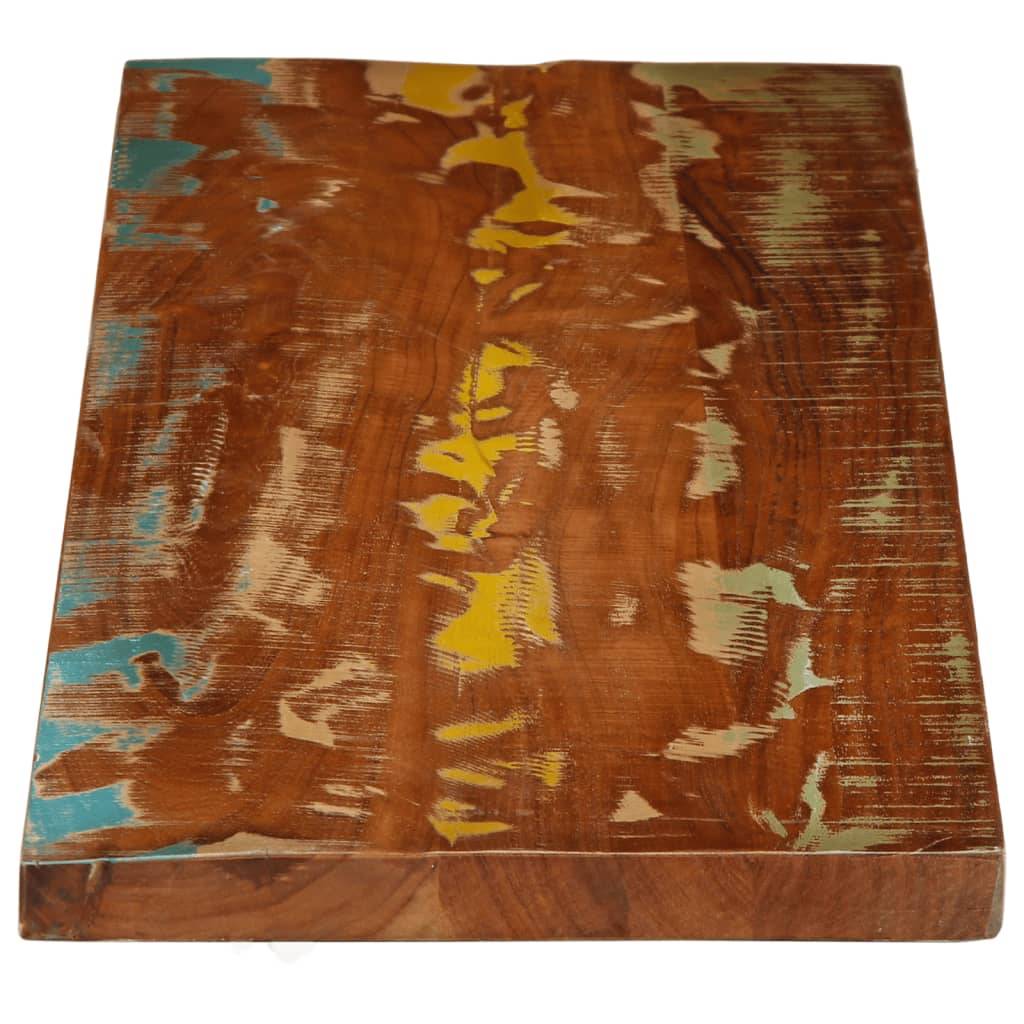 vidaXL Tischplatte 110x20x3,8 cm Rechteckig Altholz Massiv