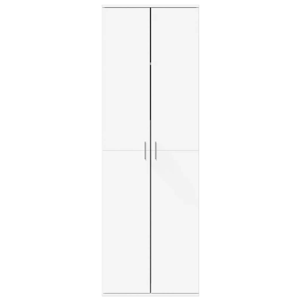 vidaXL Highboard Weiß 60x35x180 cm Holzwerkstoff