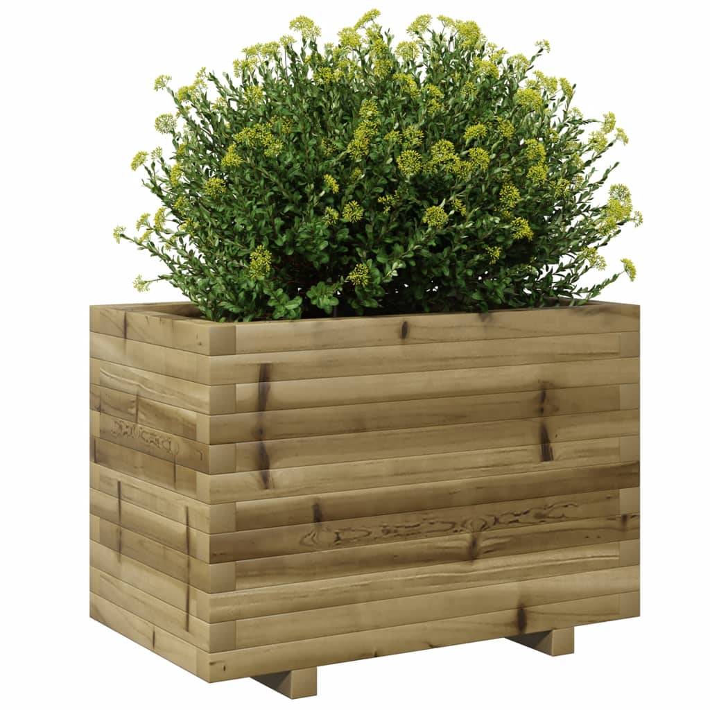 vidaXL Pflanzkübel 70x40x49,5 cm Kiefernholz Imprägniert