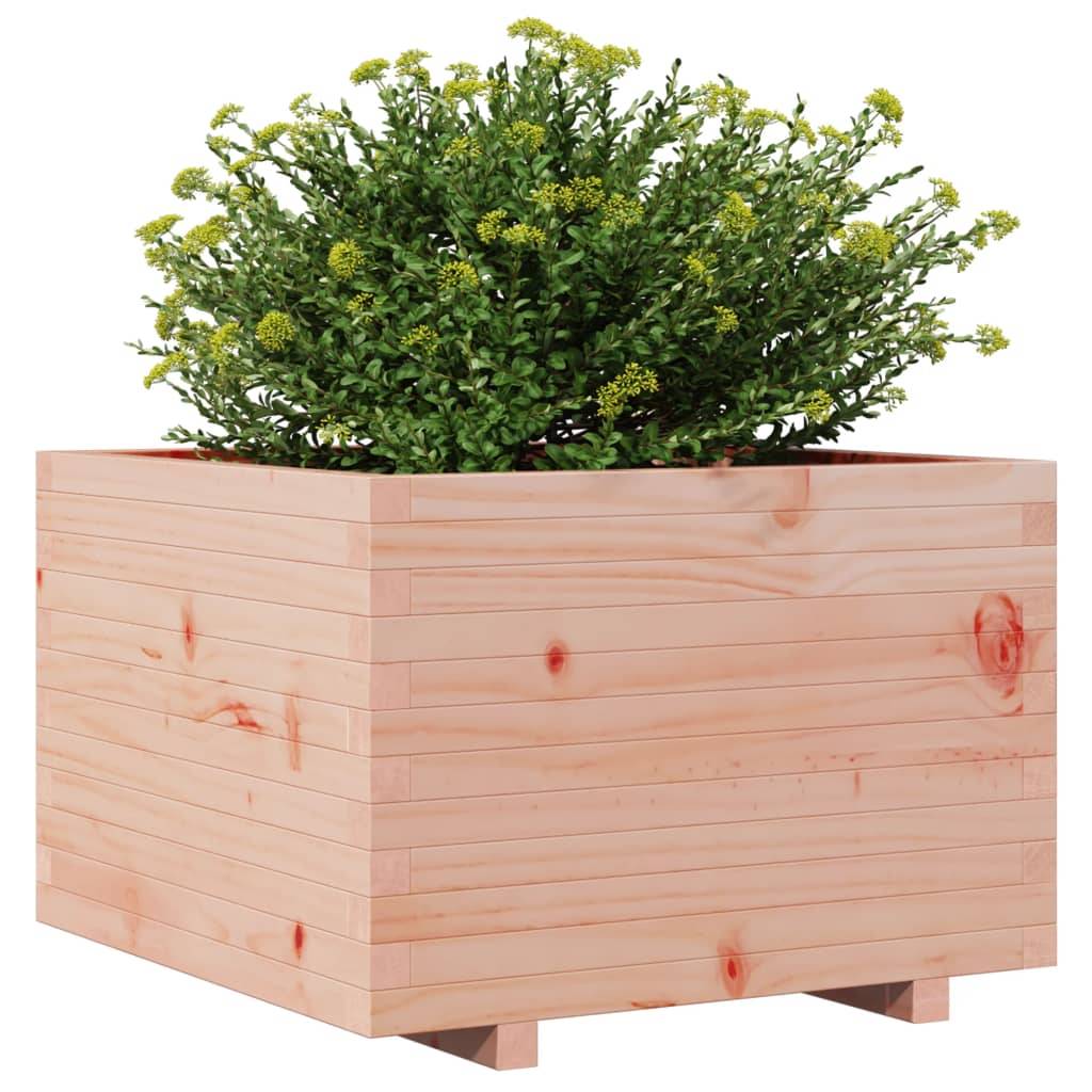 vidaXL Pflanzkübel 70x70x49,5 cm Massivholz Douglasie