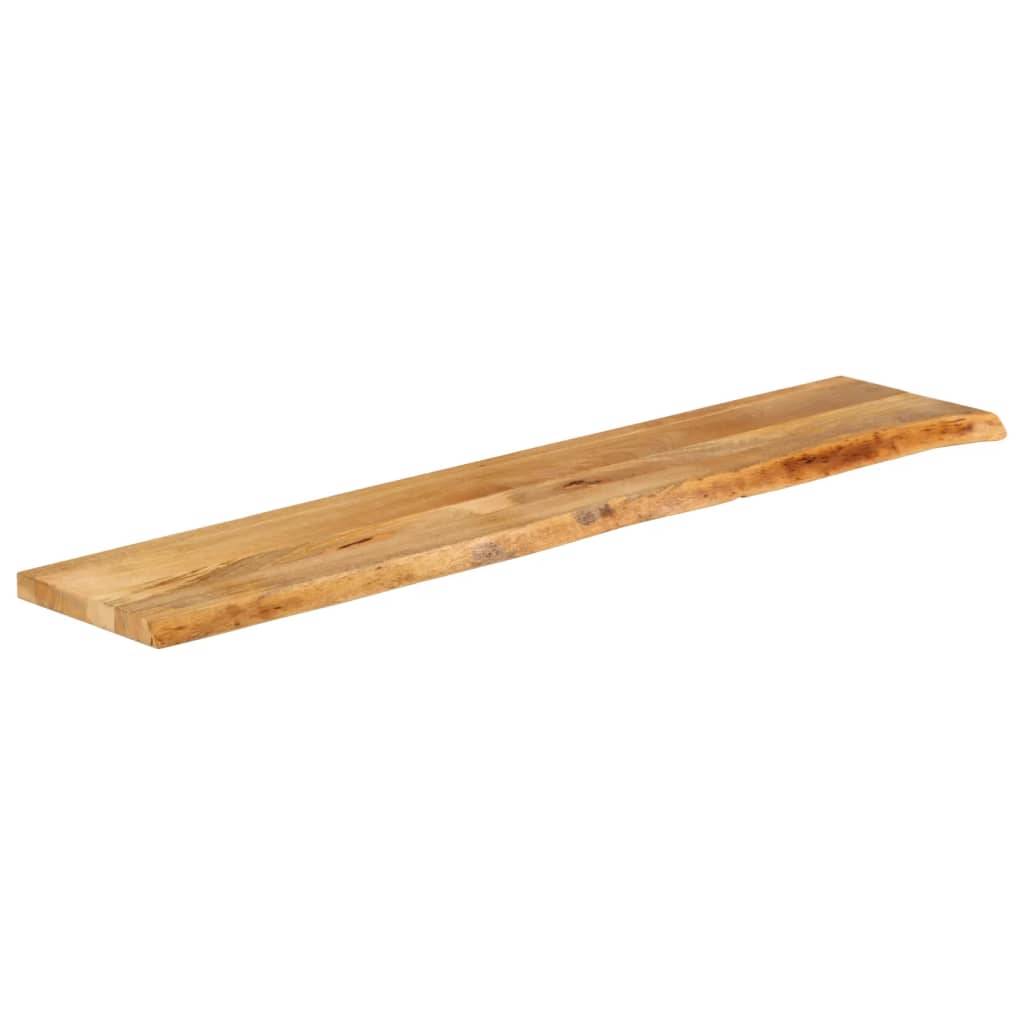 vidaXL Tischplatte mit Baumkante 160x40x3,8 cm Massivholz Mango