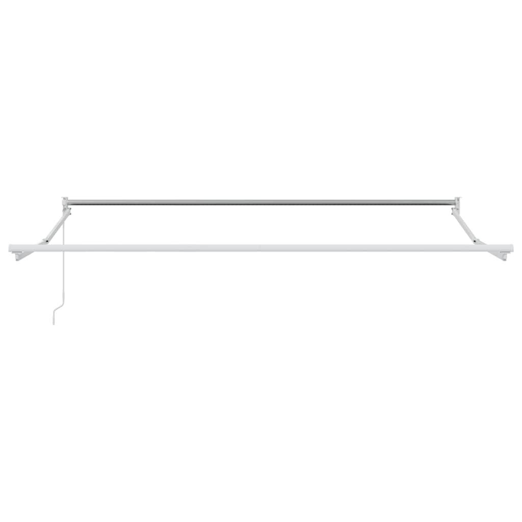 vidaXL Markise Manuell Weinrot 300x250 cm