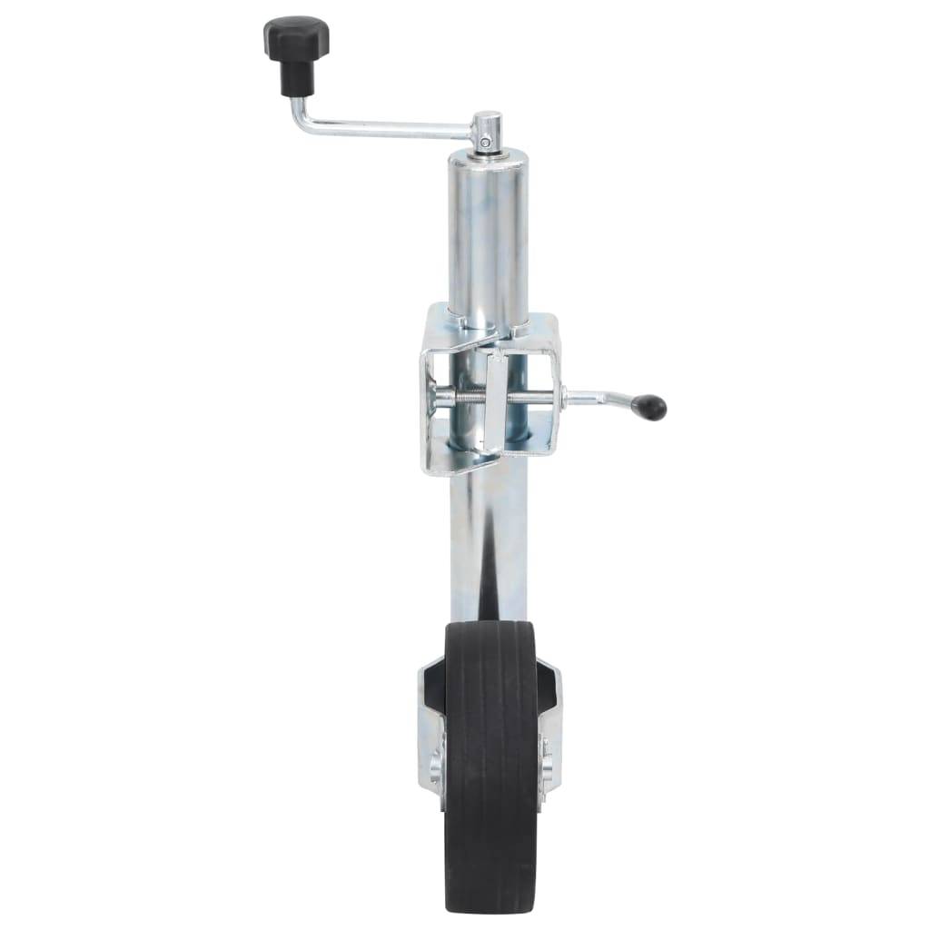 vidaXL Stützrad für Anhänger mit Klemme 60 mm Verzinkter Stahl