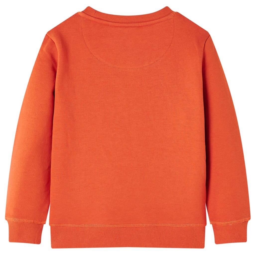 Kinder-Sweatshirt Orange 92