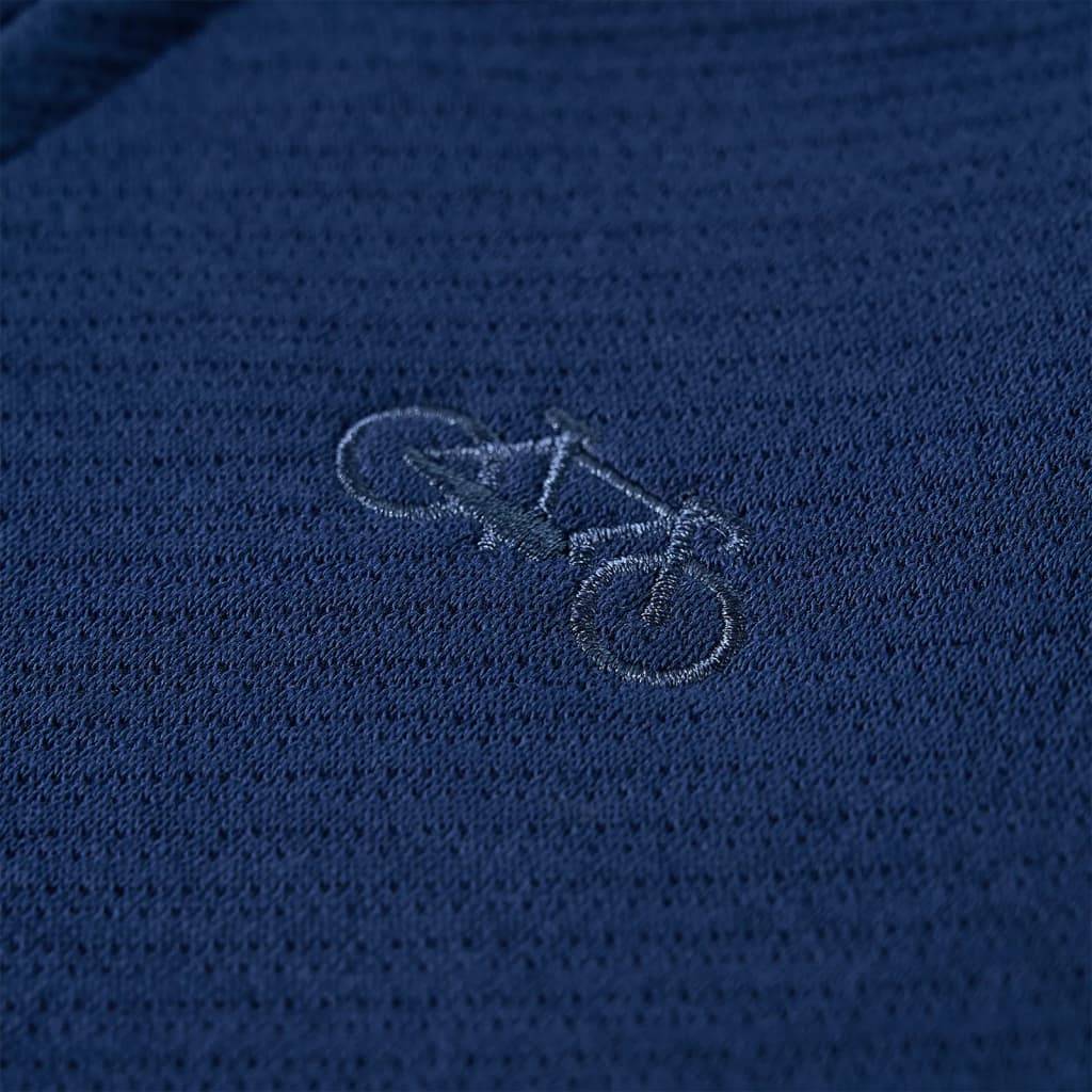 Kinder-Sweatshirt mit Reißverschluss Marineblau 92